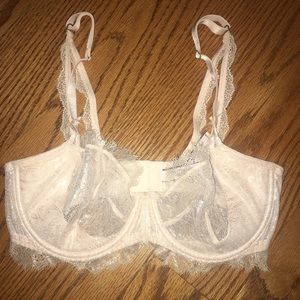 Lace Bow Sheer Bra 🐚🌼☀️